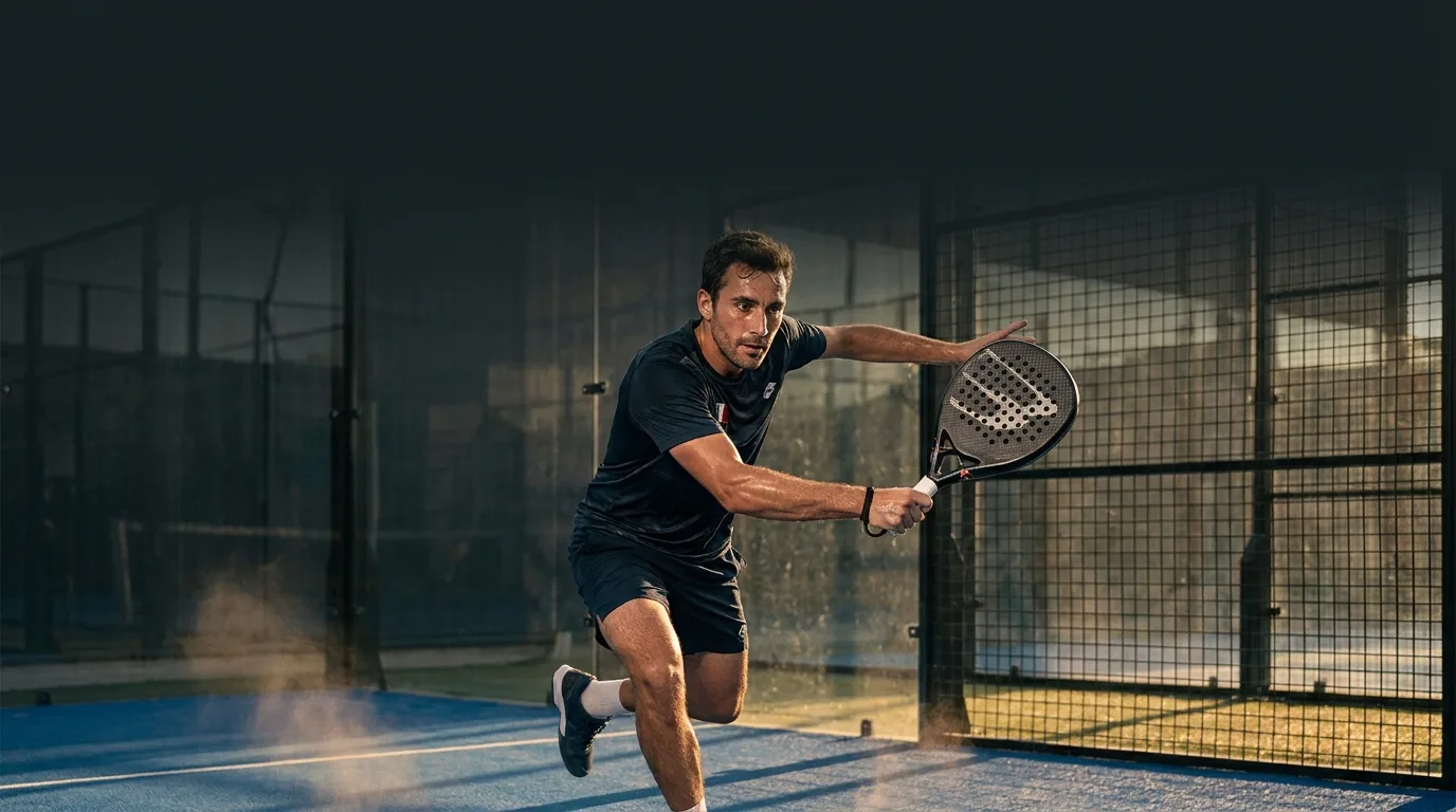 Illustration : Service au padel : la technique pour être plus efficace