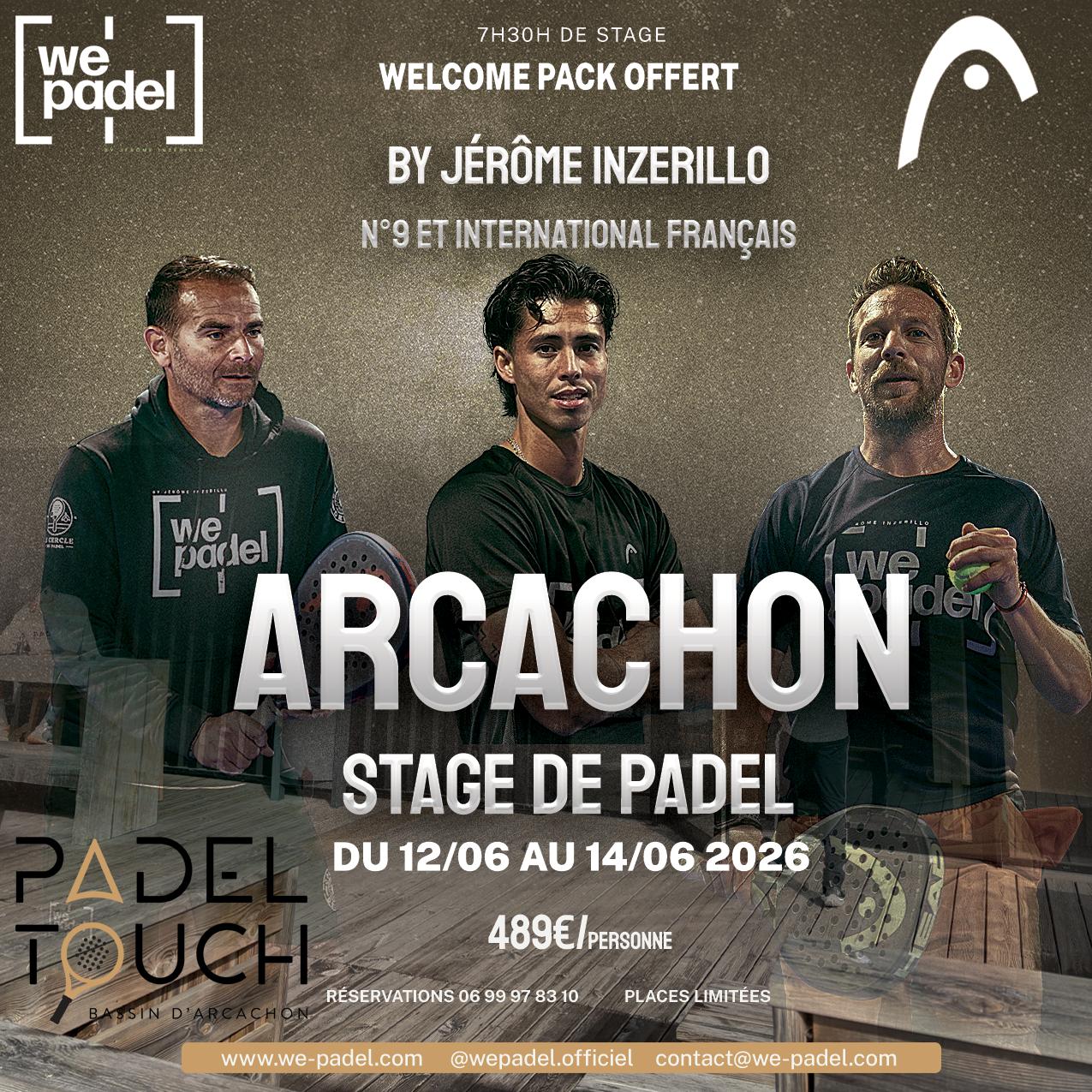Affiche Arcachon We Padel