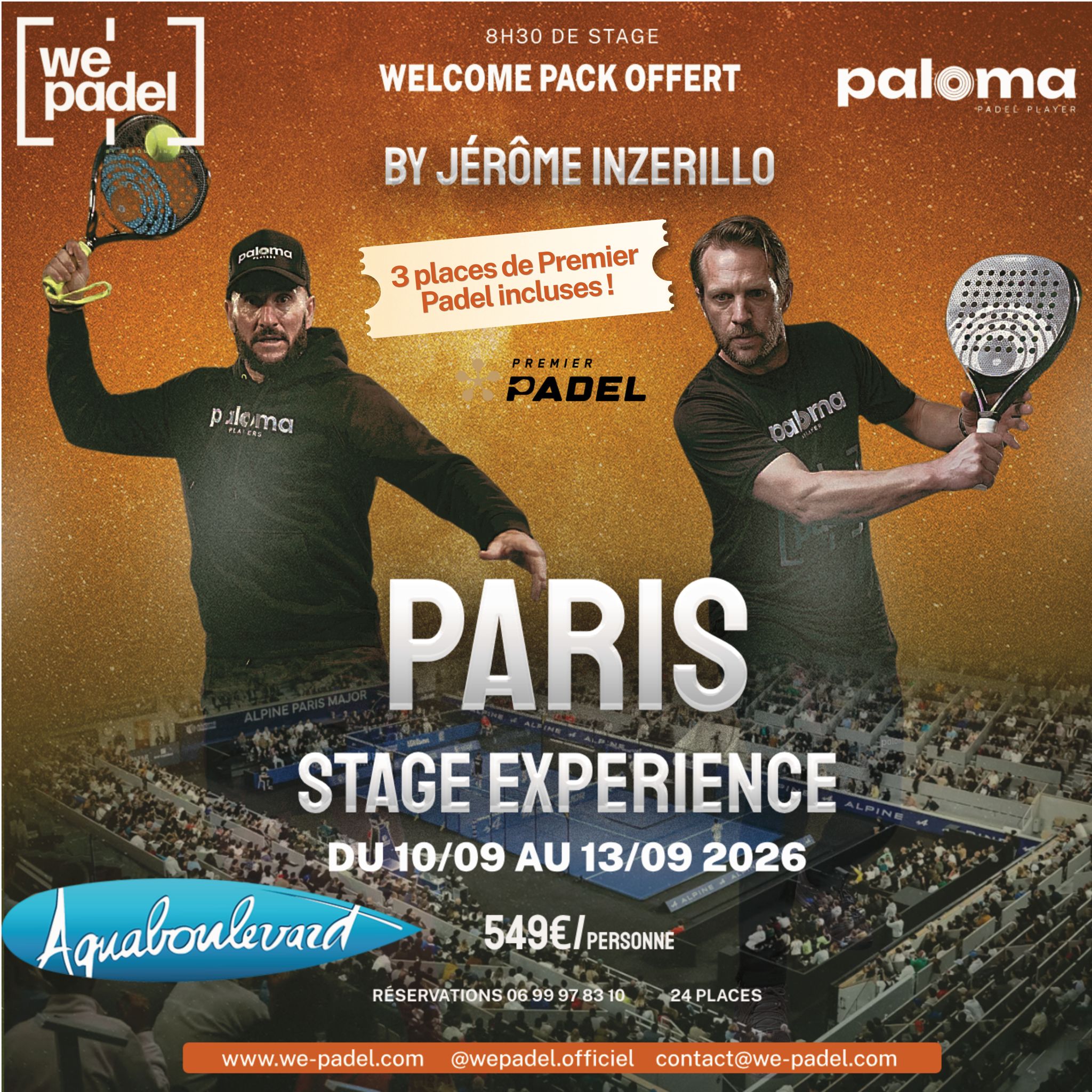 Affiche We Padel Aix en Provence